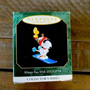 Keepsake Ornament: Winter Fun With Snoopy